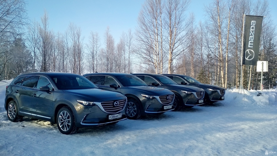 Тест драйв обновленного Mazda CX 9  небесное притяжение