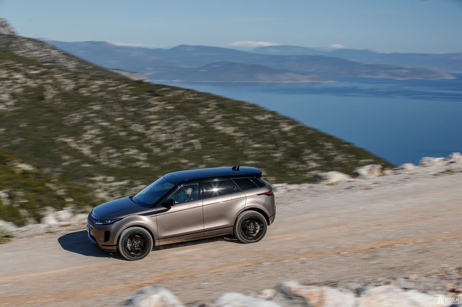 Тест драйв нового Range Rover Evoque  чистая линия