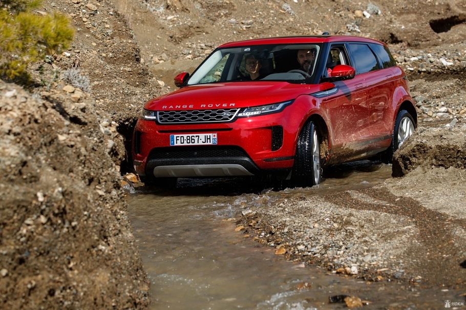 Тест драйв нового Range Rover Evoque  чистая линия