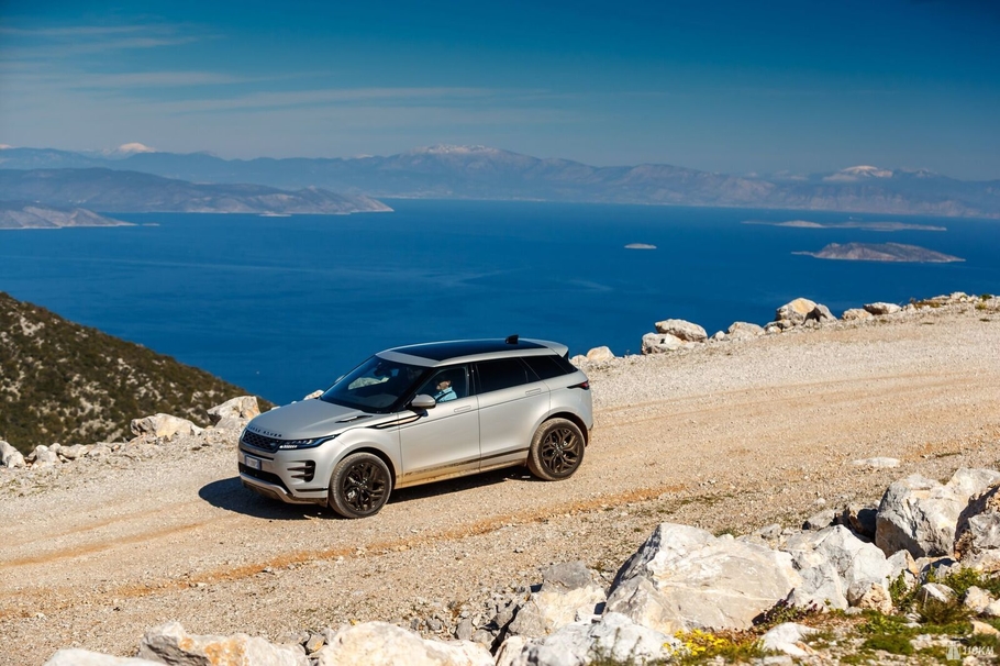 Тест драйв нового Range Rover Evoque  чистая линия