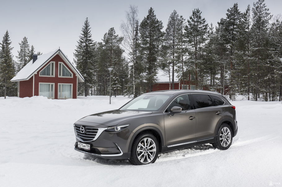 Тест драйв обновленного Mazda CX 9  небесное притяжение