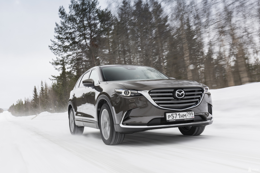 Тест драйв обновленного Mazda CX 9  небесное притяжение