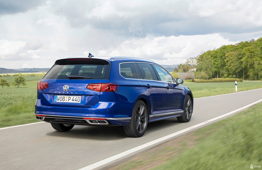 Тест драйв нового Volkswagen Passat  ветер совершенства