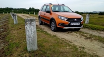 Тест драйв Lada Granta Cross  естественный отбор