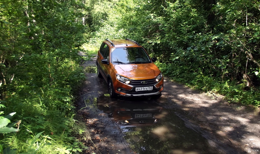 Тест драйв Lada Granta Cross  естественный отбор