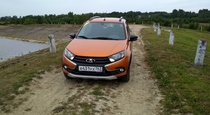 Тест драйв Lada Granta Cross  естественный отбор