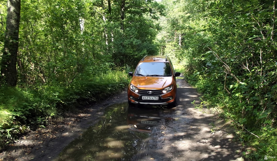 Тест драйв Lada Granta Cross  естественный отбор