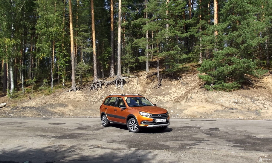 Тест драйв Lada Granta Cross  естественный отбор