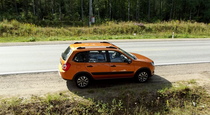 Тест драйв Lada Granta Cross  естественный отбор