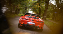 Тест драйв Porsche 911 Carrera  штрафной патрон