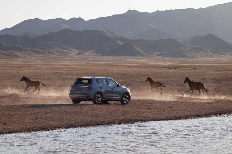 Тест драйв Chery Tiggo 4  восточный коридор