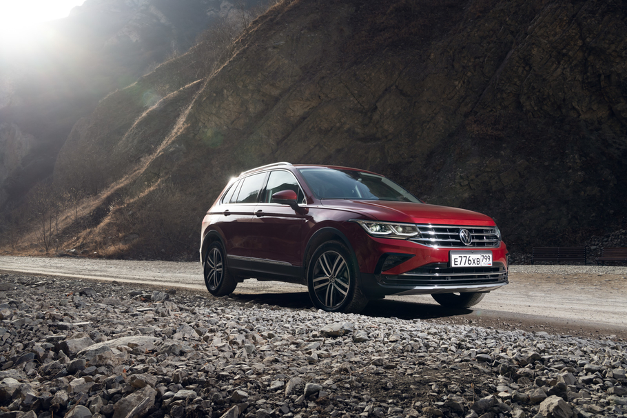 Тест драйв нового Volkswagen Tiguan  знает себе цену