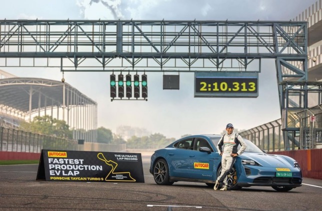 Нараин Картикеян установил рекорд на электромобиле