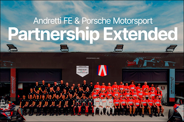 Формула Е: Andretti и Porsche продлили контракт