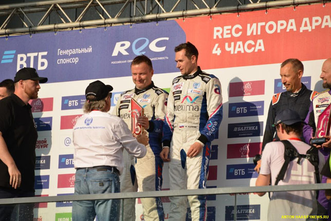 REC: Экипаж Алешина одержал победу на третьем этапе