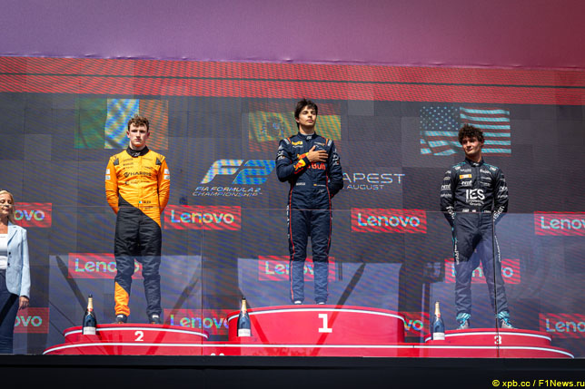 Ф2: Марти выиграл спринт в Венгрии