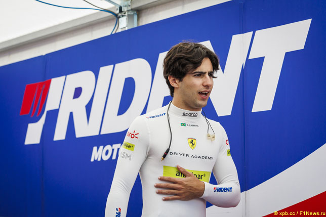 Чемпион Формулы 3 Камара продолжит карьеру в Формуле 2