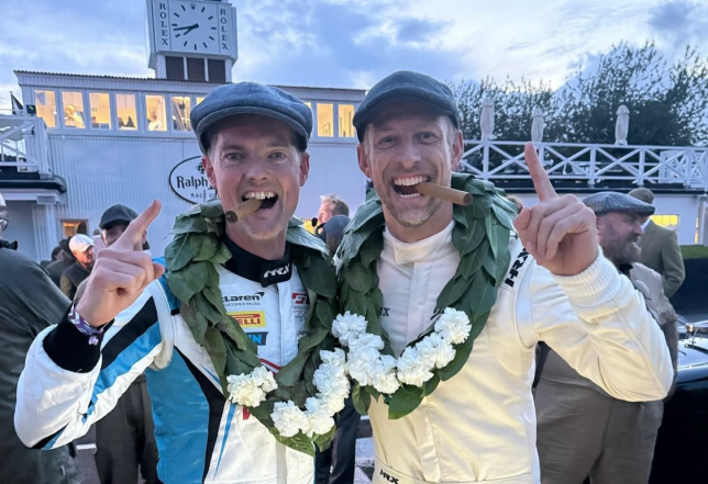 Гонщики с известными именами отличились в Гудвуде