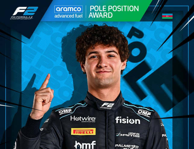 Ф2: Кроуфорд выиграл хаотичную квалификацию в Баку