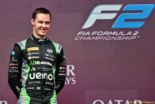 Ф2: Джошуа Дюрксен перешёл в Invicta Racing