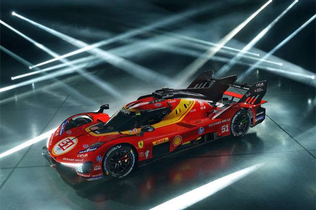 В Ferrari представили раскраску для нового сезона FIA WEC