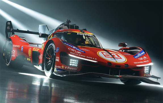 В Ferrari представили раскраску для нового сезона FIA WEC