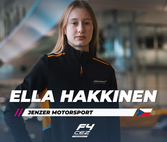 Дочь Мики Хаккинена дебютирует в Формуле 4